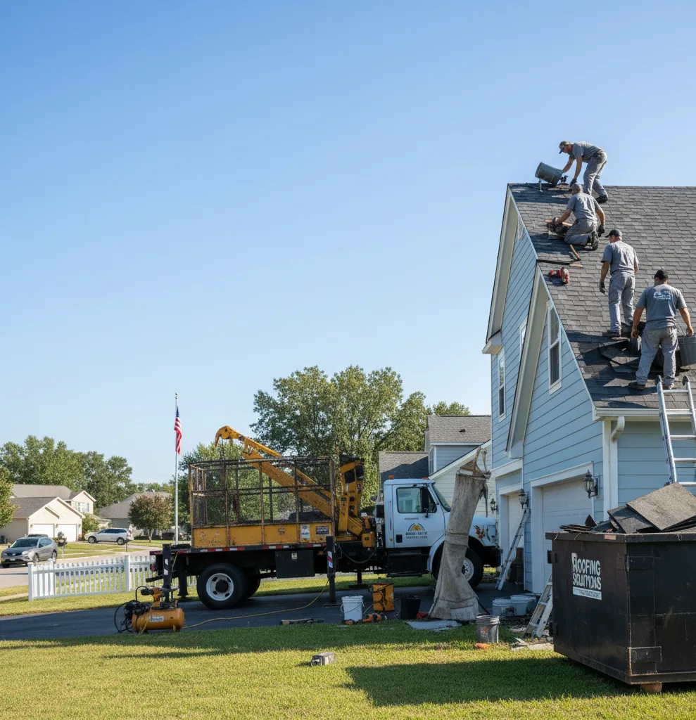 Roof Leak Repair in Oxford, KS